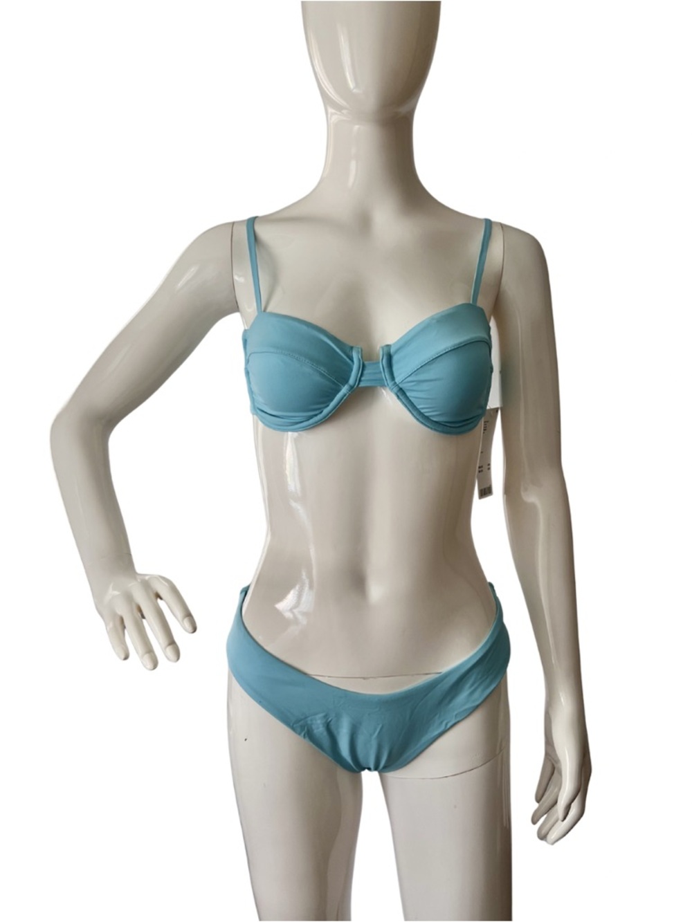 Urban Outfitters Light Blue Underwire Bikini Set_size M
